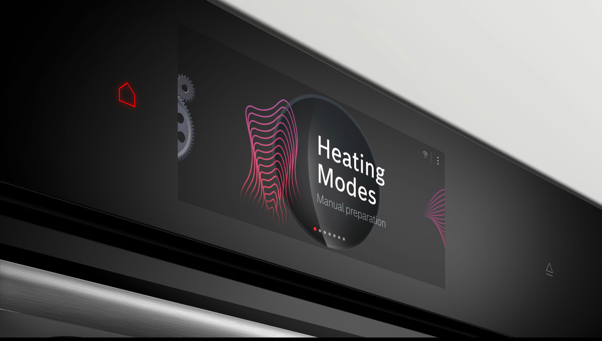 Wyświetlacz dotykowy TFT Touchdisplay Pro - łatwe sterowanie dzięki innowacyjnemu Cyfrowemu Pierścieniowi Sterującemu i pełnopowierzchniowemu ekranowi dotykowemu TFT.