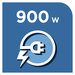 Moc wejściowa 900 W