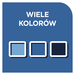 Dostępne w szerokiej gamie kolorów