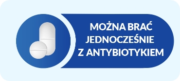 Grafika z ikoną z otwartą kapsułką