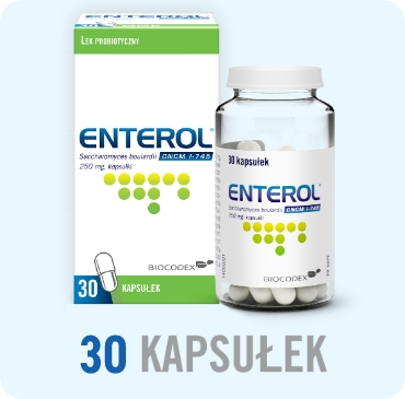 Paczka Enterol 20 tabletek