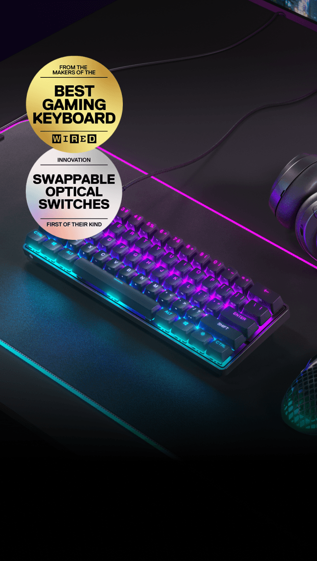 Image: SteelSeries Keyboard Apex 9 Mini SteelSeries Keyboard Apex 9 Mini