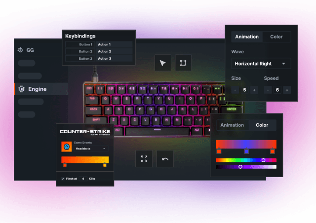 Image: SteelSeries Keyboard Apex 9 Mini SteelSeries Keyboard Apex 9 Mini