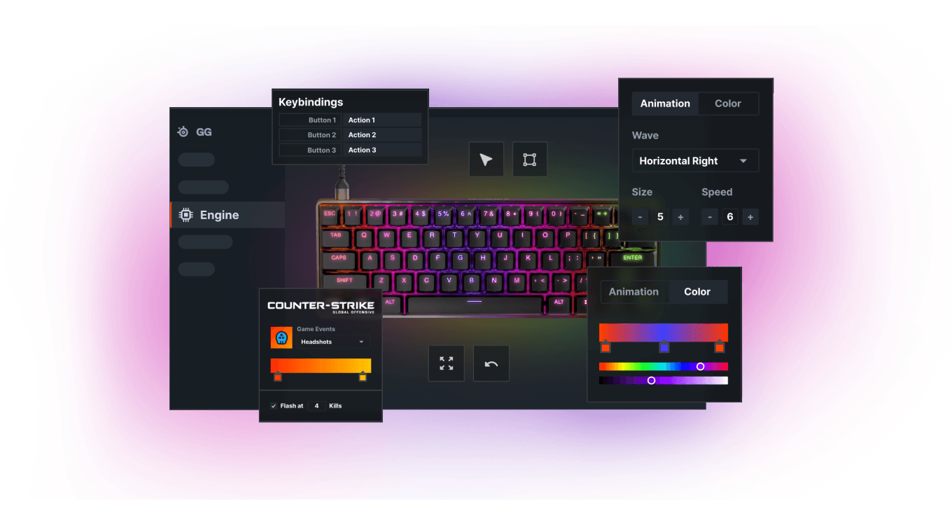 Image: SteelSeries Keyboard Apex 9 Mini SteelSeries Keyboard Apex 9 Mini