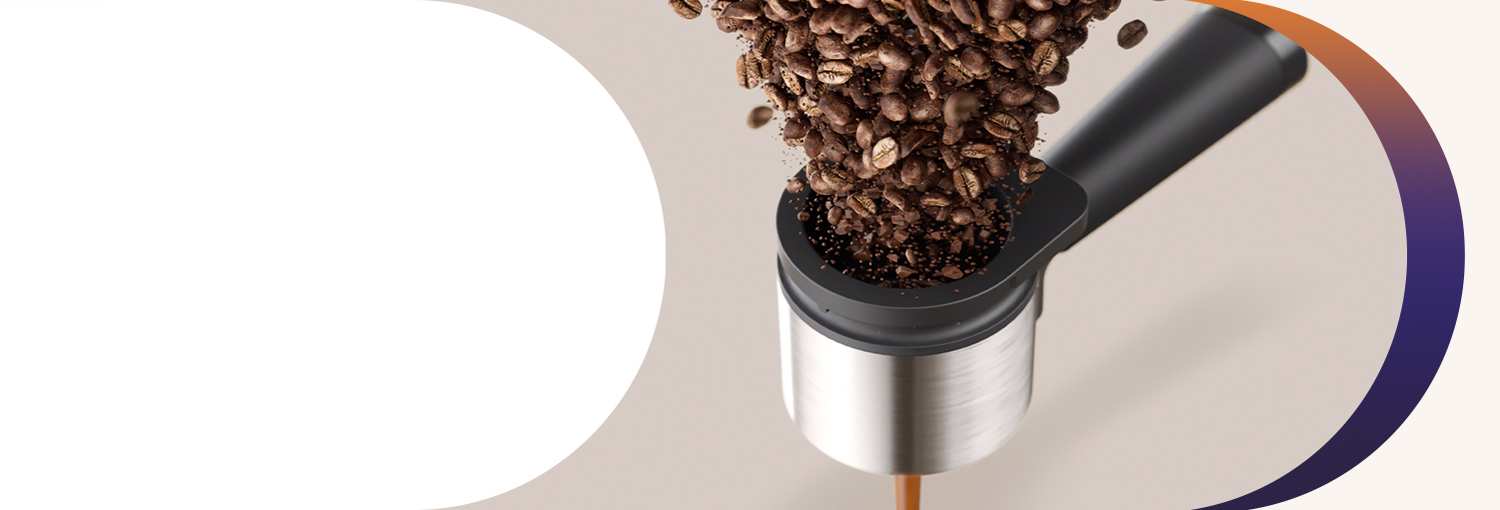 portafilter ekspresu Baristina z czarną rączką portafilter ekspresu Baristina z czarną rączką