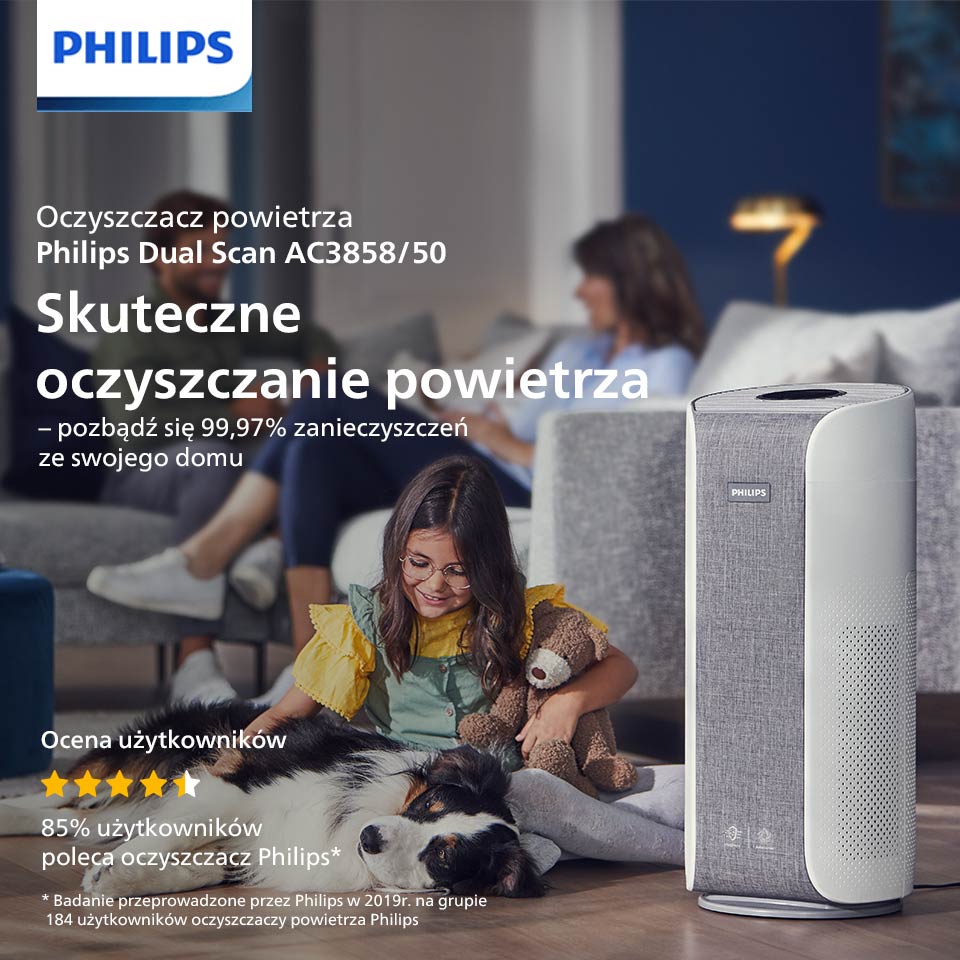 Philips Filtr NanoProtect HEPAusuwa cząsteczki 100x mniejsze niż standardowy filtr HEPA Philips Filtr NanoProtect HEPAusuwa cząsteczki 100x mniejsze niż standardowy filtr HEPA