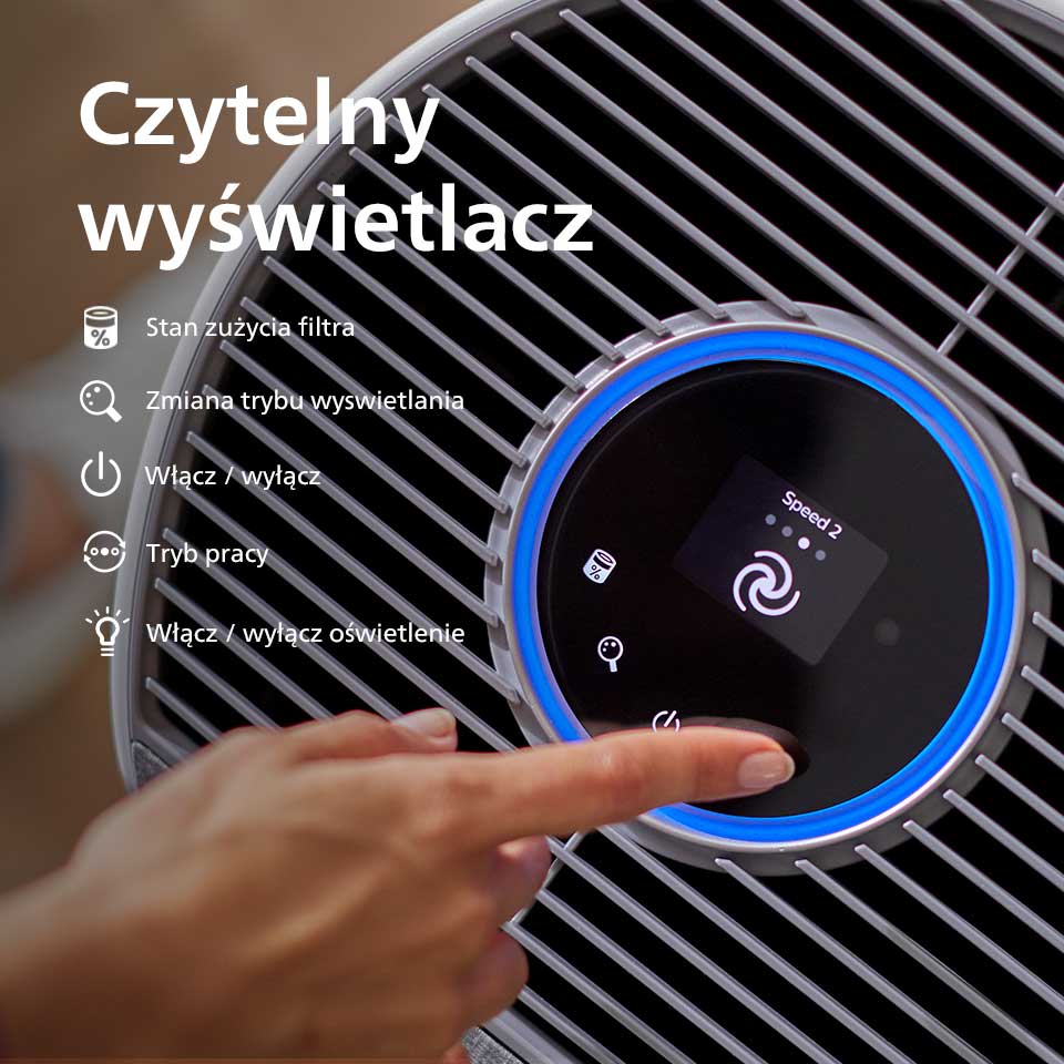 Philips Filtr NanoProtect HEPAusuwa cząsteczki 100x mniejsze niż standardowy filtr HEPA Philips Filtr NanoProtect HEPAusuwa cząsteczki 100x mniejsze niż standardowy filtr HEPA