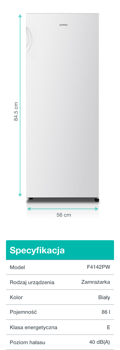 Image: Gorenje fridge F4142PW Gorenje fridge F4142PW