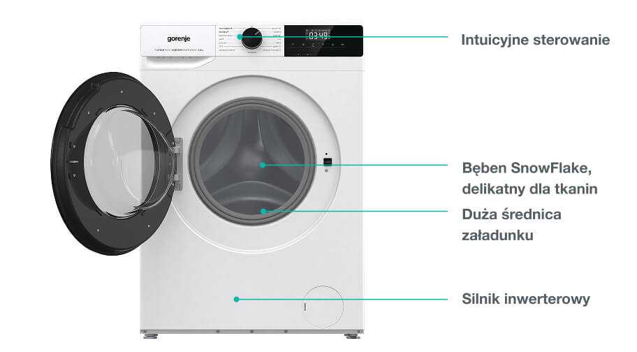 Image: GORENJE LAUNDRY W1NHPI84AS-PL GORENJE LAUNDRY W1NHPI84AS-PL