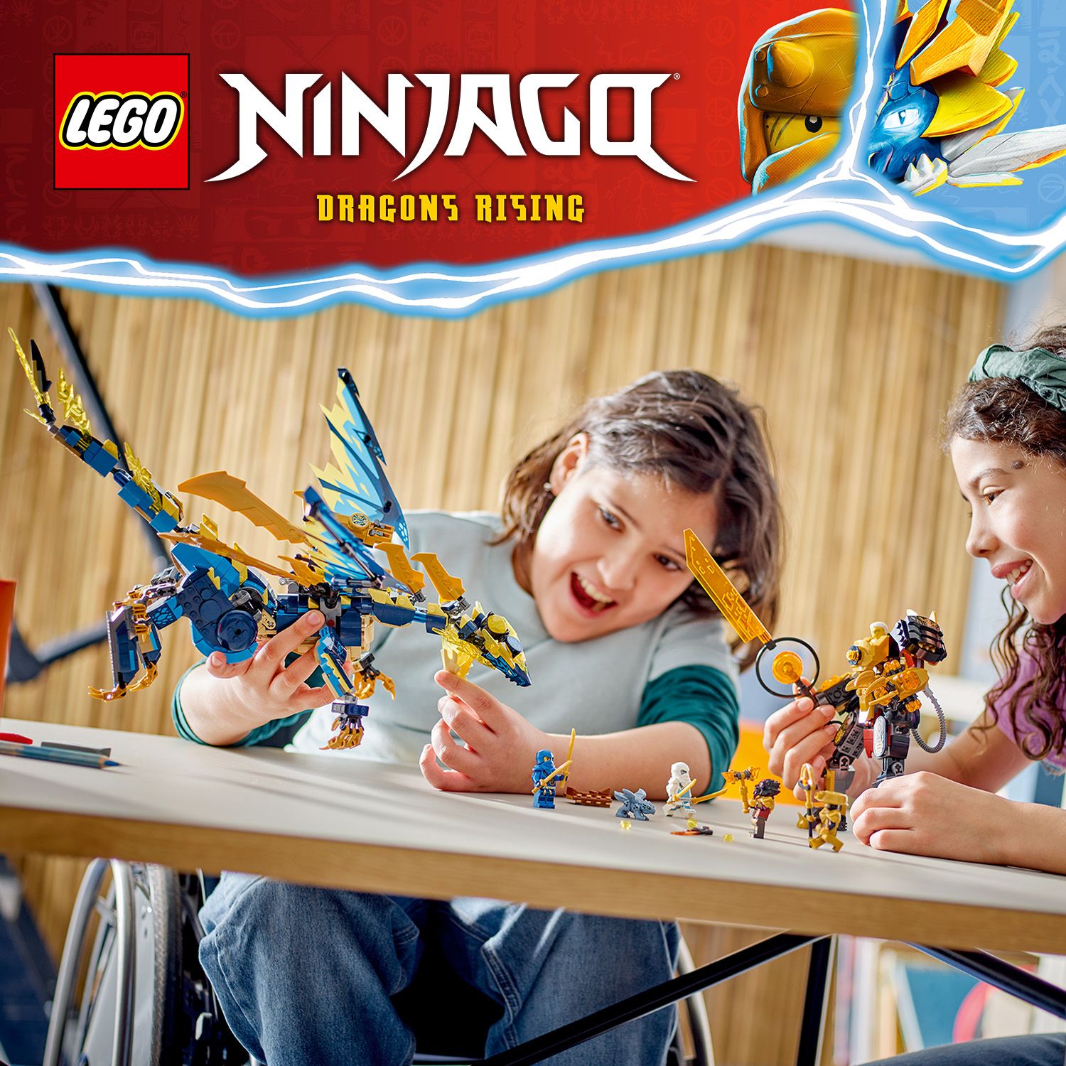 Zestaw NINJAGO® z mechem i smokiem