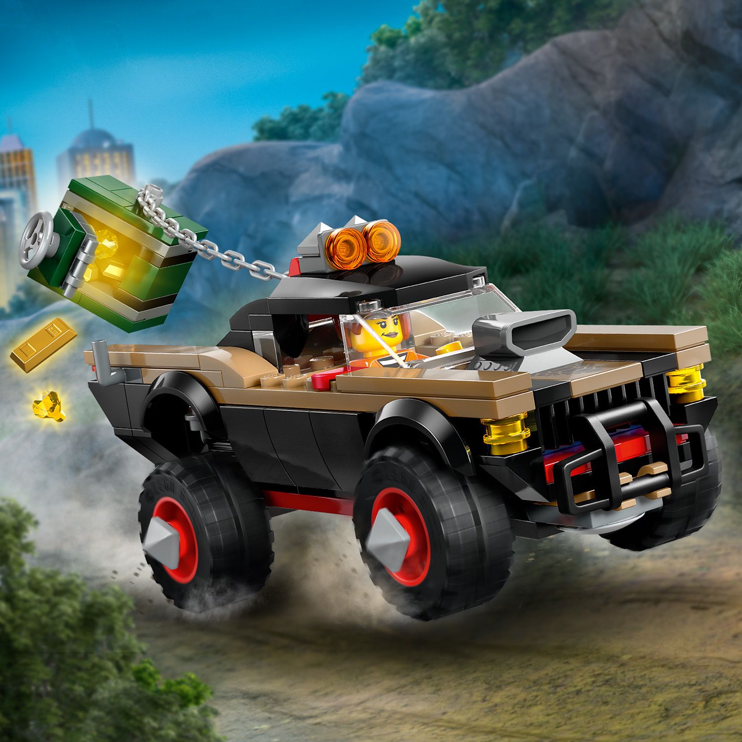 Monster truck złoczyńców