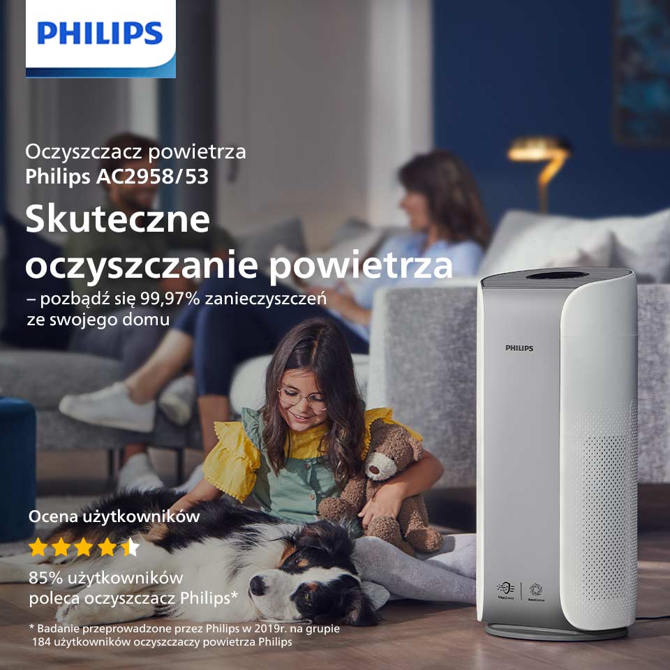 Philips Filtr NanoProtect HEPAusuwa cząsteczki 100x mniejsze niż standardowy filtr HEPA Philips Filtr NanoProtect HEPAusuwa cząsteczki 100x mniejsze niż standardowy filtr HEPA