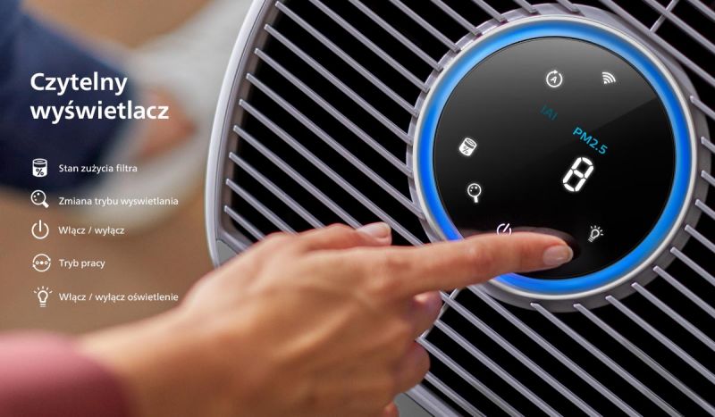 Philips Filtr NanoProtect HEPAusuwa cząsteczki 100x mniejsze niż standardowy filtr HEPA Philips Filtr NanoProtect HEPAusuwa cząsteczki 100x mniejsze niż standardowy filtr HEPA