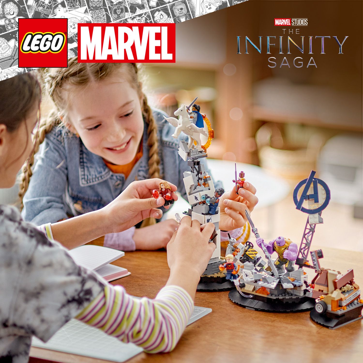 Akcja rodem z LEGO® Marvel w trójwymiarze