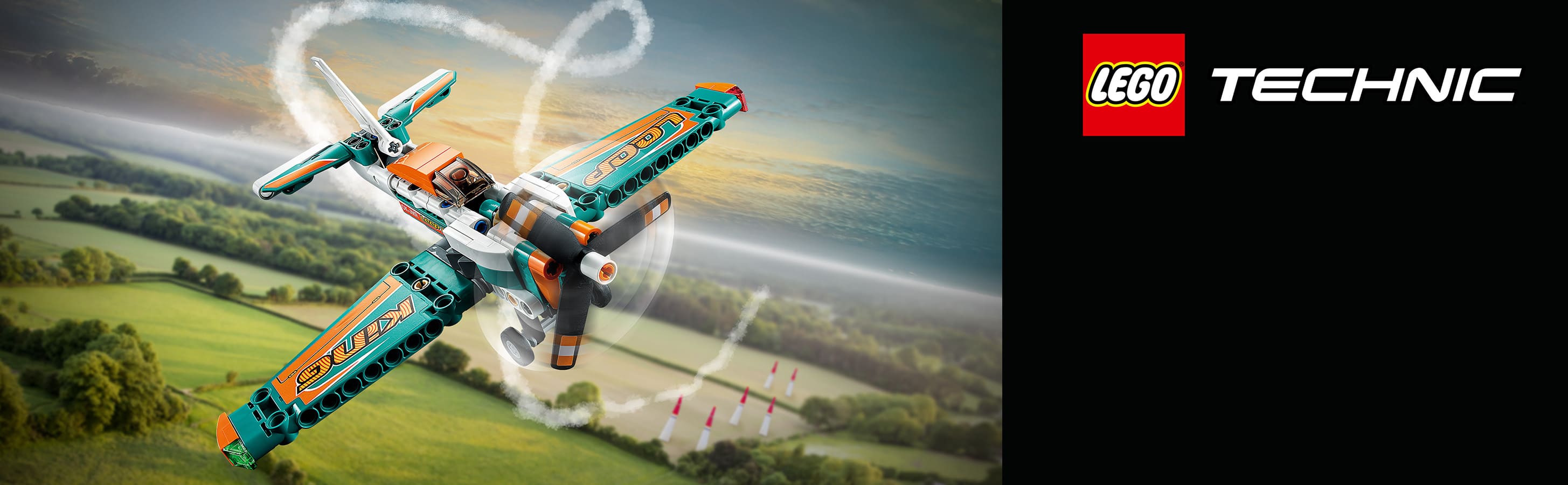 Zestaw LEGO® Technic Samolot wyścigowy