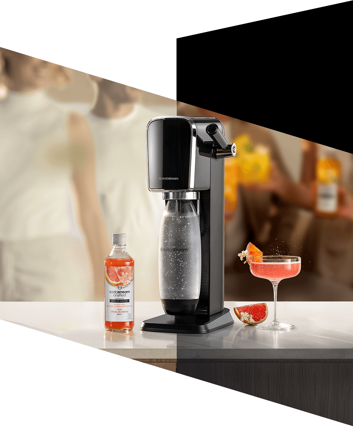 Sodastream Orzeźwiające w dzień i wyrafinowane nocą