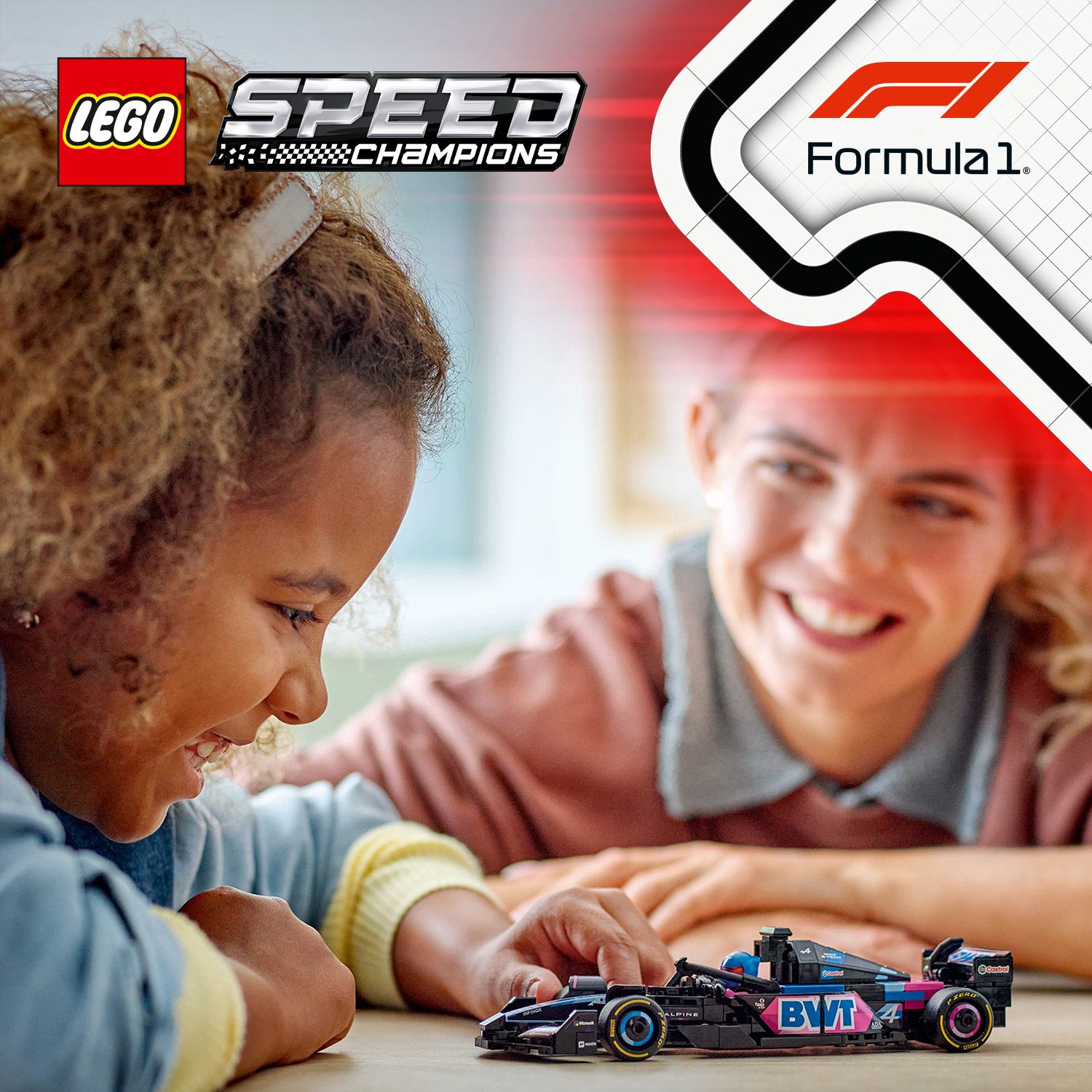 Zestaw z bolidem F1® BWT Alpine Team A524