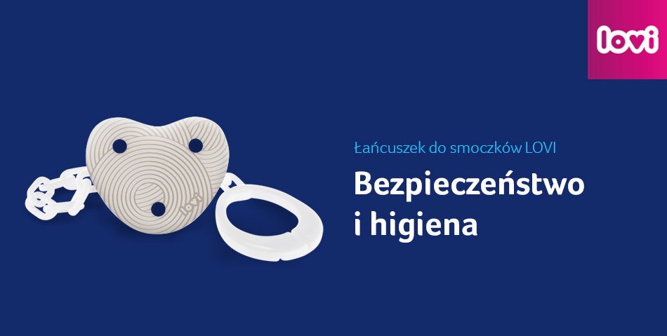 Łańcuszek do smoczków LOVI Harmony