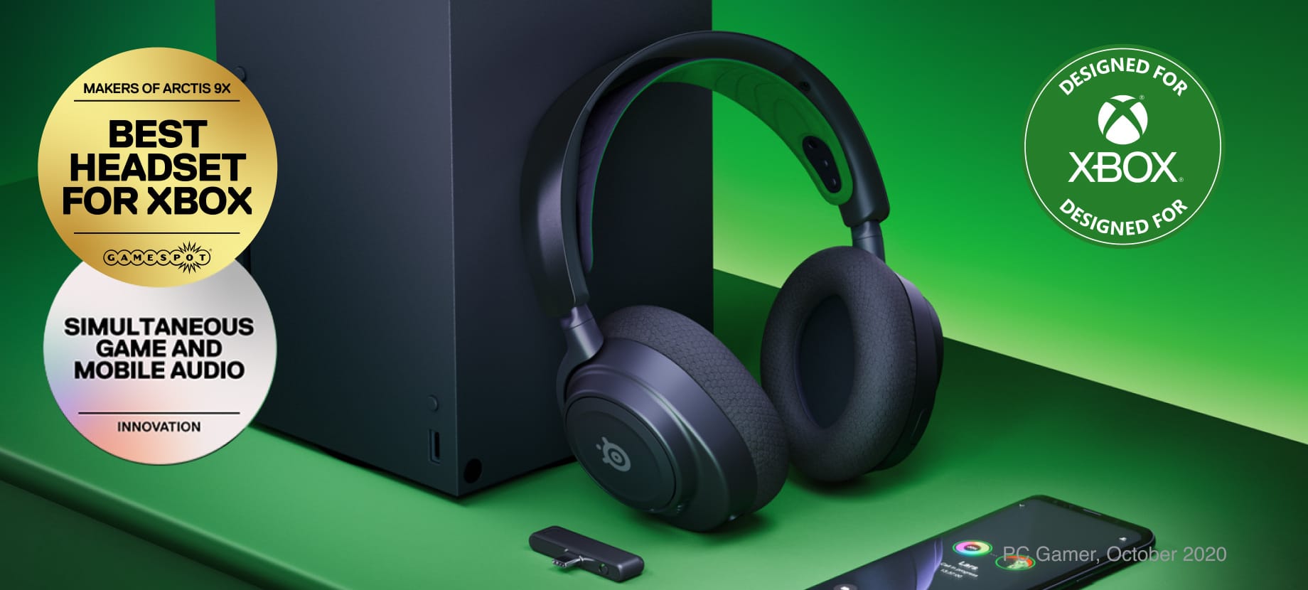 Image: Arctis Nova 7X Black Arctis Nova 7X Black