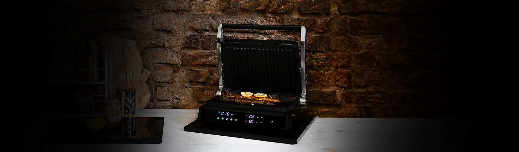 Grill elektryczny PSC-140/B