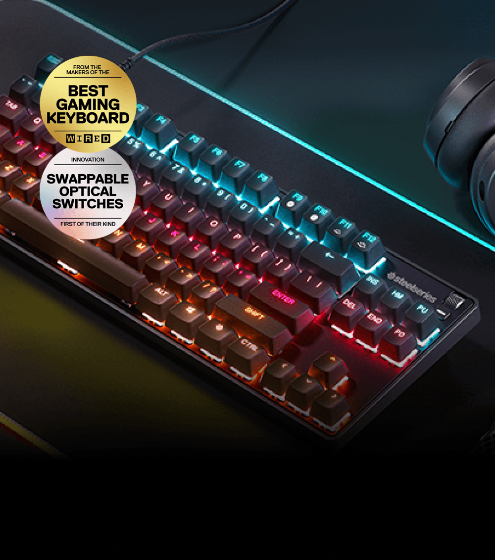 Image: SteelSeries Keyboard Apex 9 TKL SteelSeries Keyboard Apex 9 TKL