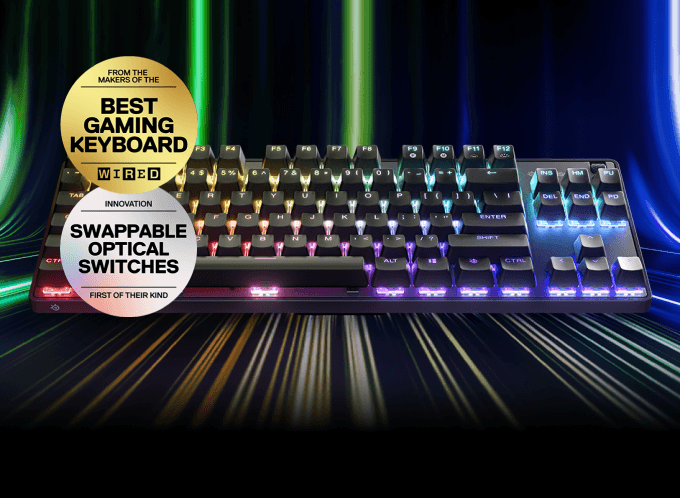 Image: SteelSeries Keyboard Apex 9 TKL SteelSeries Keyboard Apex 9 TKL