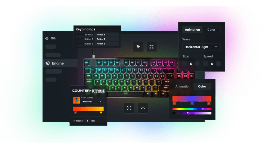 Image: SteelSeries Keyboard Apex 9 TKL SteelSeries Keyboard Apex 9 TKL