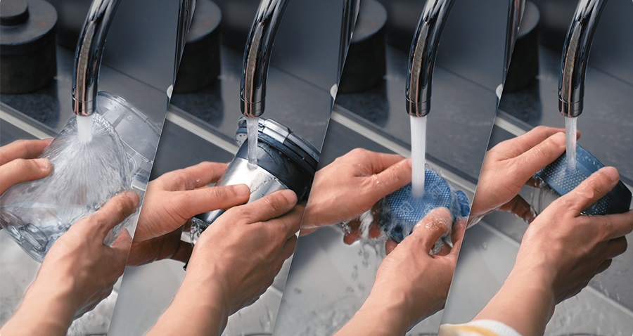 Zmywalne części odkurzacza Jet 85 premium Zmywalne części odkurzacza Jet 85 premium VS20C852FTB/GE marki Samsung