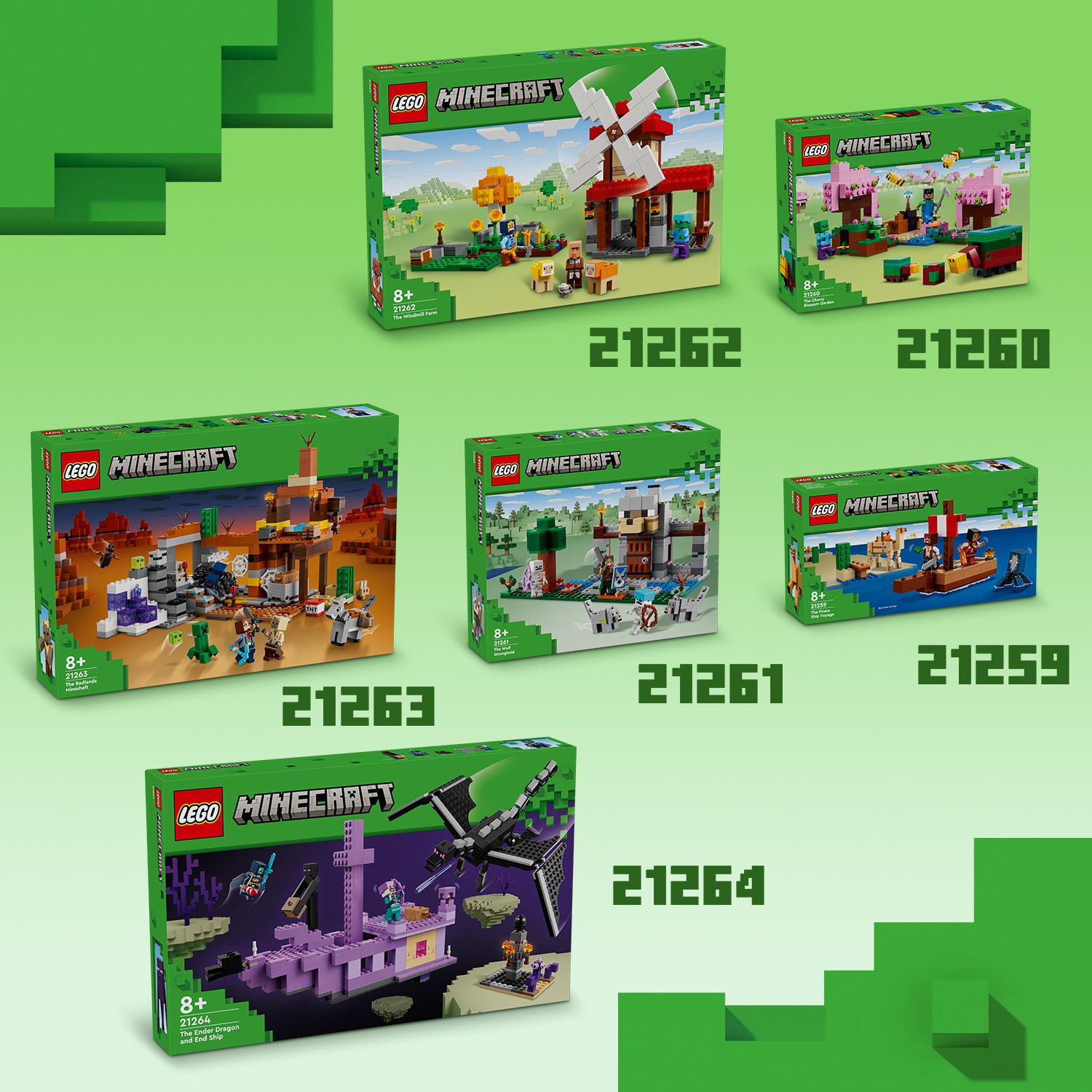 Rozbuduj świat LEGO® Minecraft®