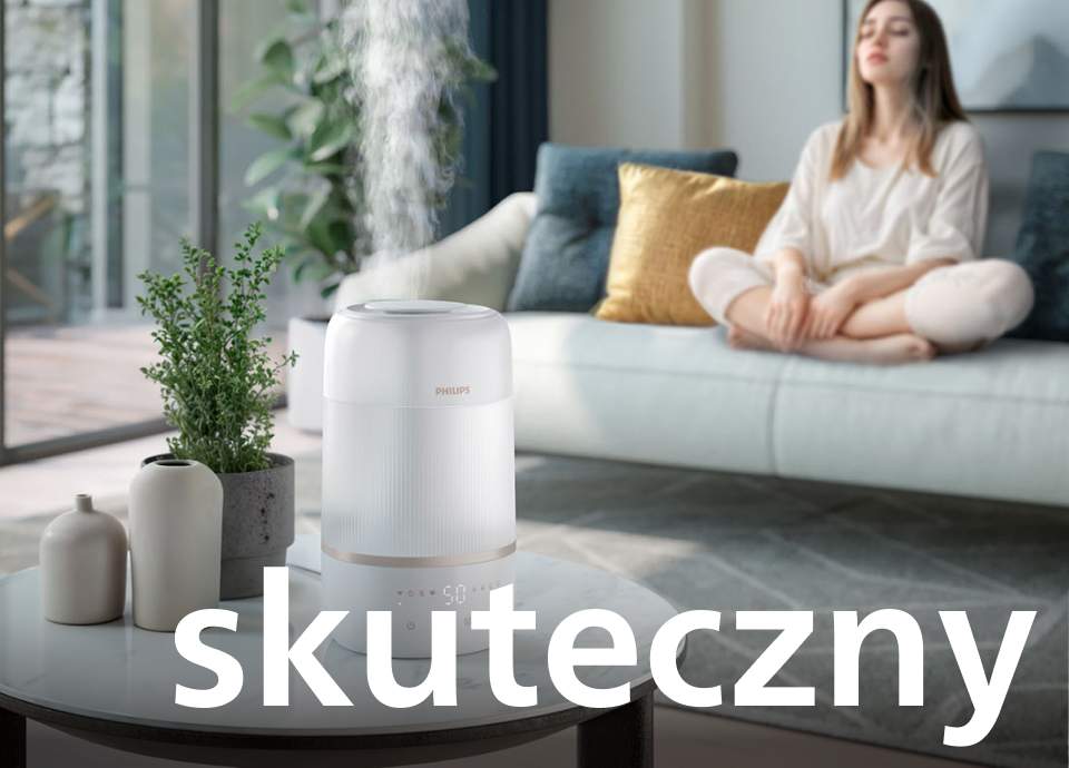 Technologia SkyMist - równomierne nawilżanie Technologia SkyMist - równomierne nawilżanie