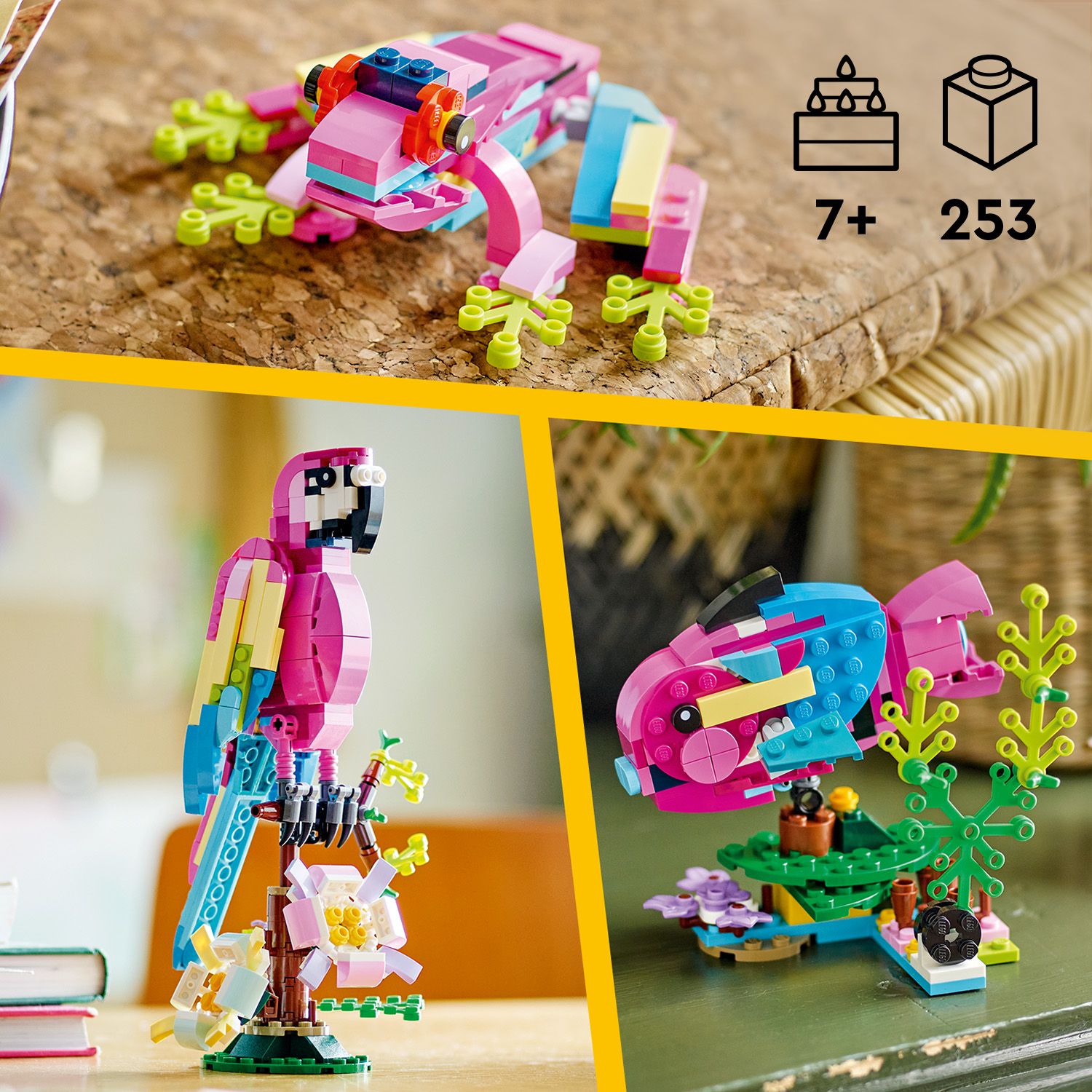 Najpierw budowanie z klocków LEGO®, a potem zabawa