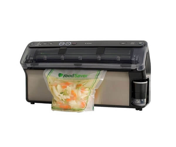 Zgrzewarka próżniowa FoodSaver Elite All-in-One Liquid+ VS5910X z funkcją pakowania próżniowego płynnych produktów