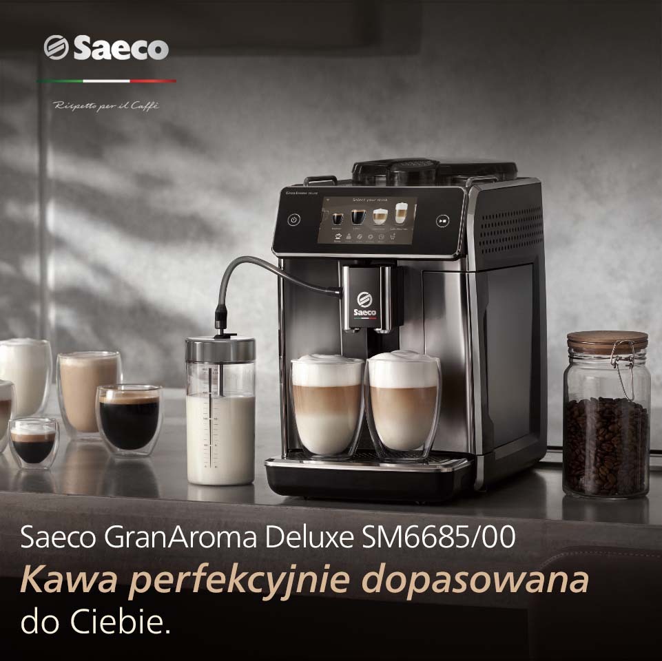 Saeco GranAroma Deluxe dostępny w porównywarce Ceneo Saeco GranAroma Deluxe dostępny w porównywarce Ceneo