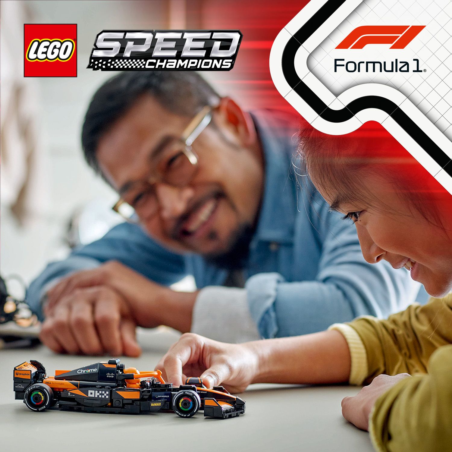 Zestaw z bolidem F1® McLaren Team MCL38