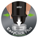 System EasyClick Plus zapewniający łatwą wymianę przystawek