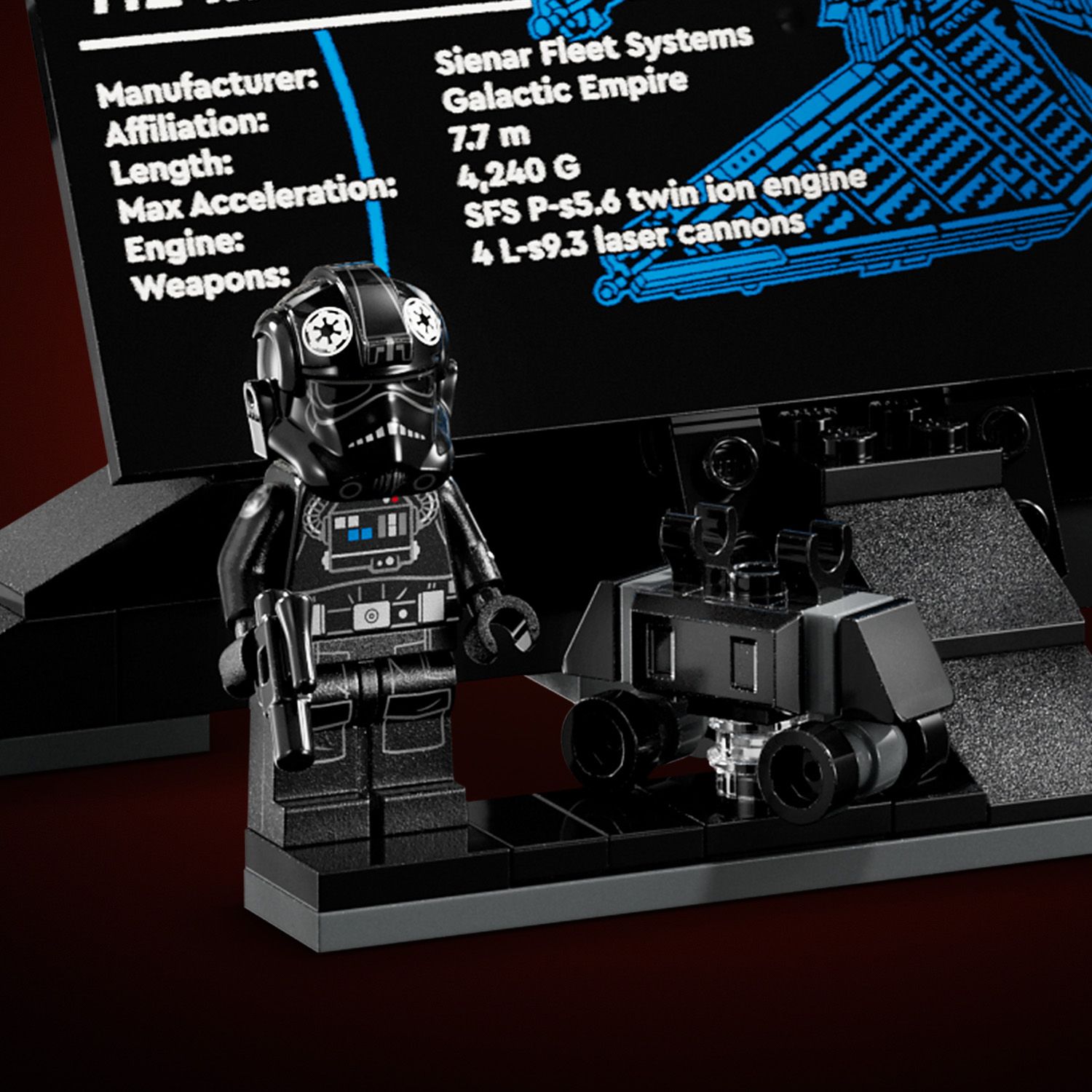 Pilot myśliwca TIE i droid mysz