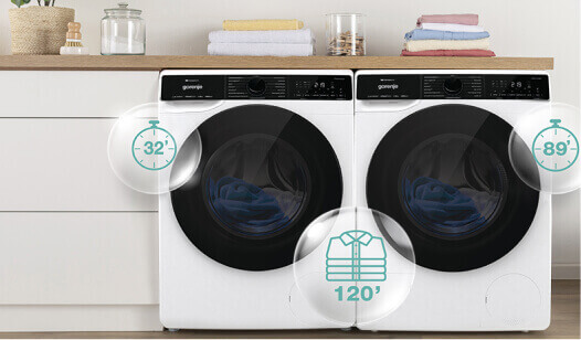 Image: Gorenje washing machine WPNA84A2TSWIFI-PL Gorenje washing machine WPNA84A2TSWIFI-PL