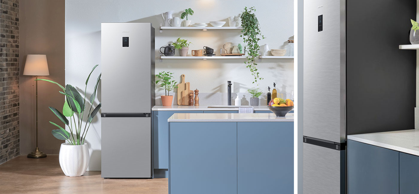Lodówka Samsung RB34C675ESA stylowo prezentuje się w każdej kuchni Lodówka Samsung RB34C675ESA stylowo prezentuje się w każdej kuchni