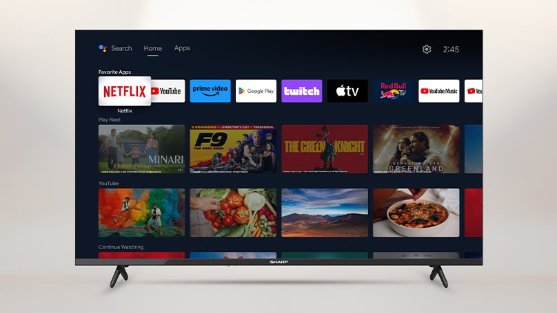 FULL HD SHARP ANDROID TV