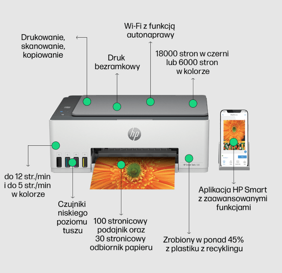 Image: HP Smart Tank 580 HP Smart Tank 580