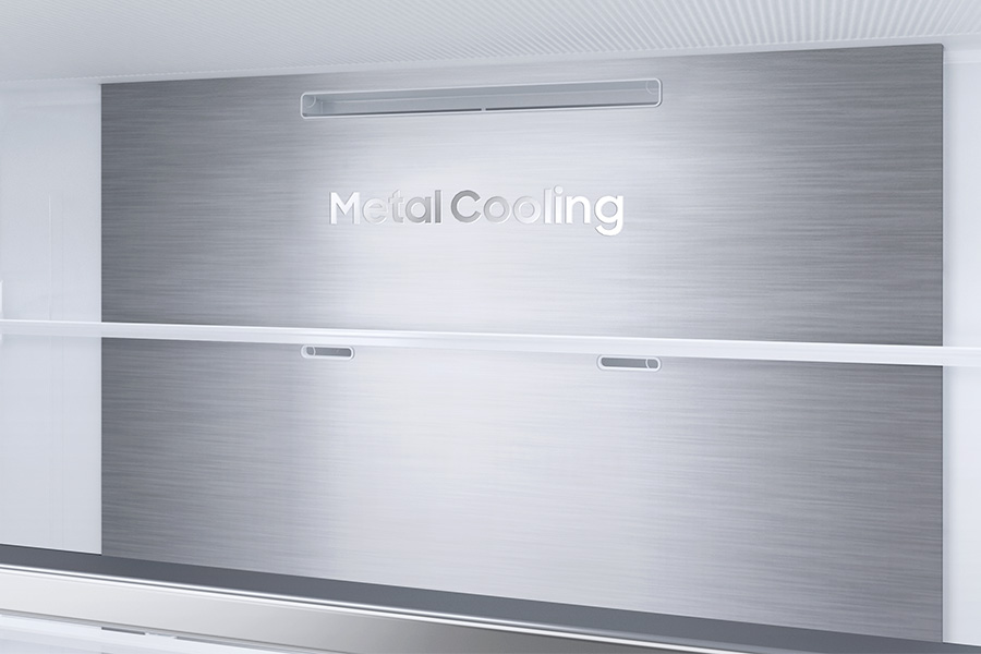 Lodówka RB53DG703DB1 Samsung - zdjęcie - Metal Cooling Lodówka Combi MAX RB53DG703DB1 Samsung - zdjęcie - Metal Cooling