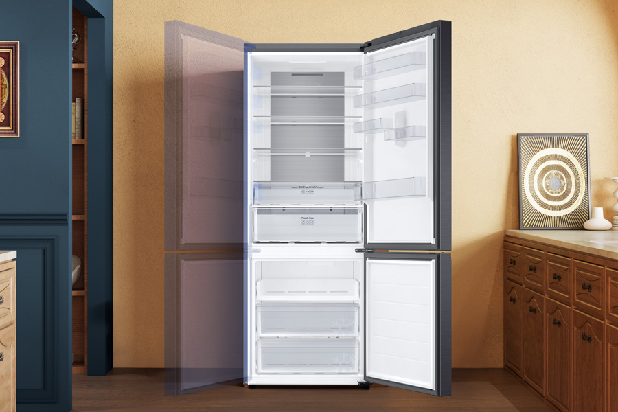 Lodówka RB53DG703DB1 Samsung - zdjęcie - przekładane drzwi Lodówka Combi MAX RB53DG703DB1 Samsung - zdjęcie - przekładane drzwi