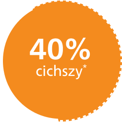 40% cichszy ikona 40% cichszy ikona