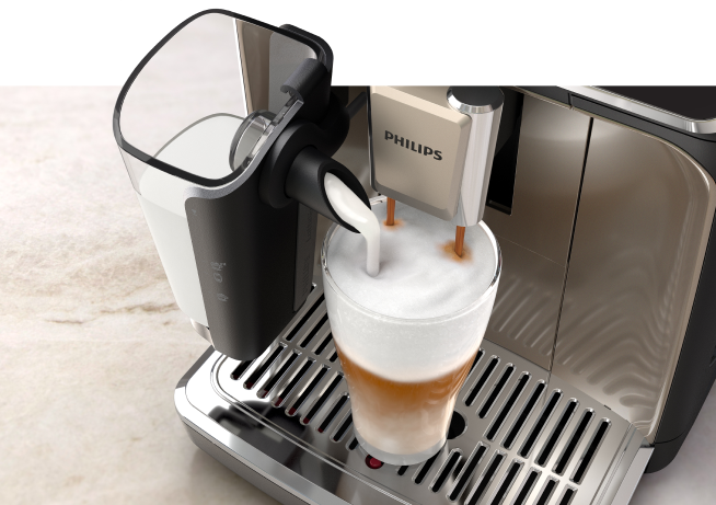 System LatteGo składa się zaledwie z dwóch części System LatteGo składa się zaledwie z dwóch części