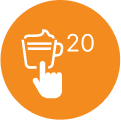 RGB 4 Delicious Coffee Icon RGB 4 Delicious Coffee Icon