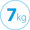7 kg załadunku