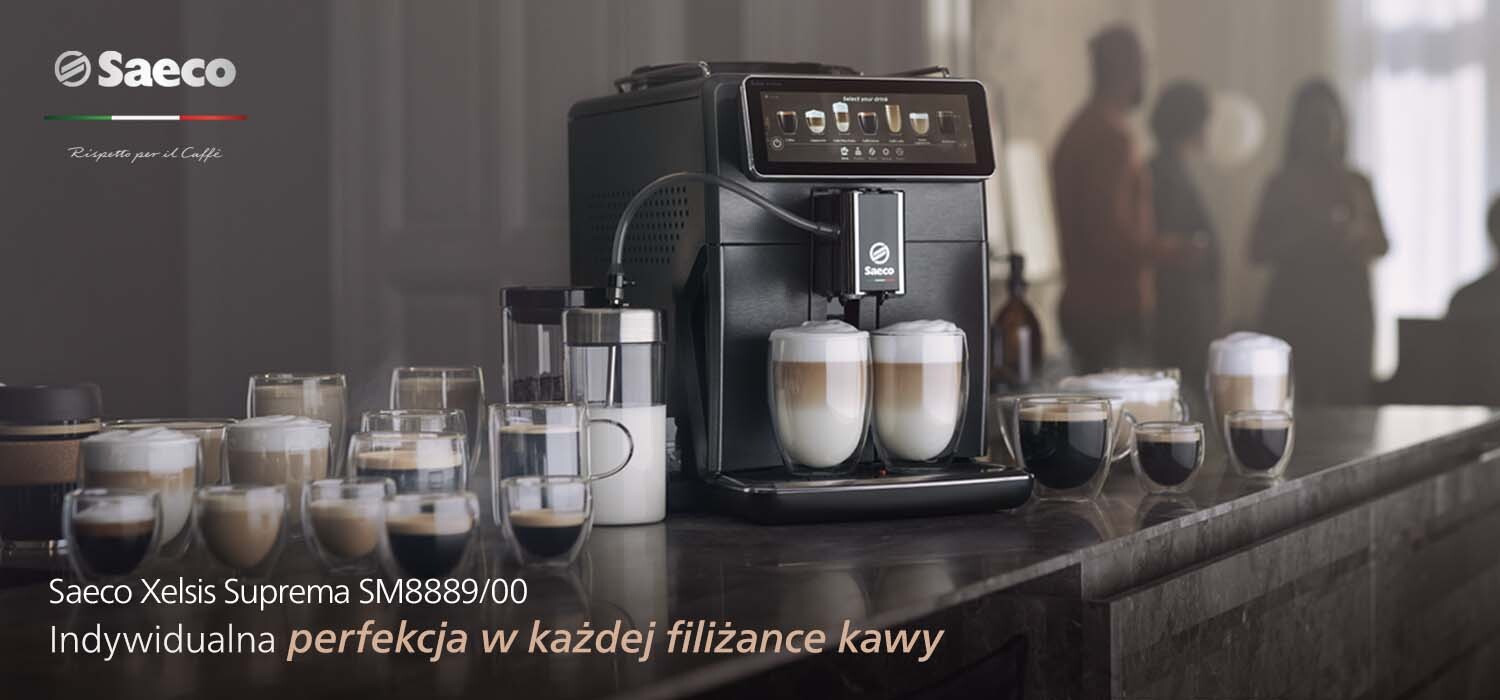 Sprawdź na Ceneo zalety ekspresu Saeco Xelsis Suprema Sprawdź na Ceneo zalety ekspresu Saeco Xelsis Suprema