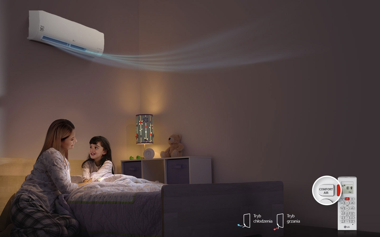 Błyskawiczna konfiguracja — Comfort Air
