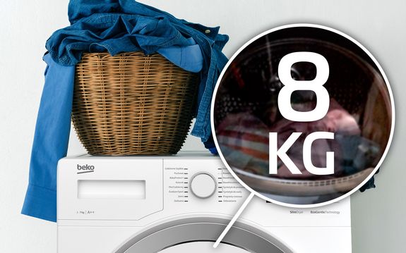 Pojemność 8 kg