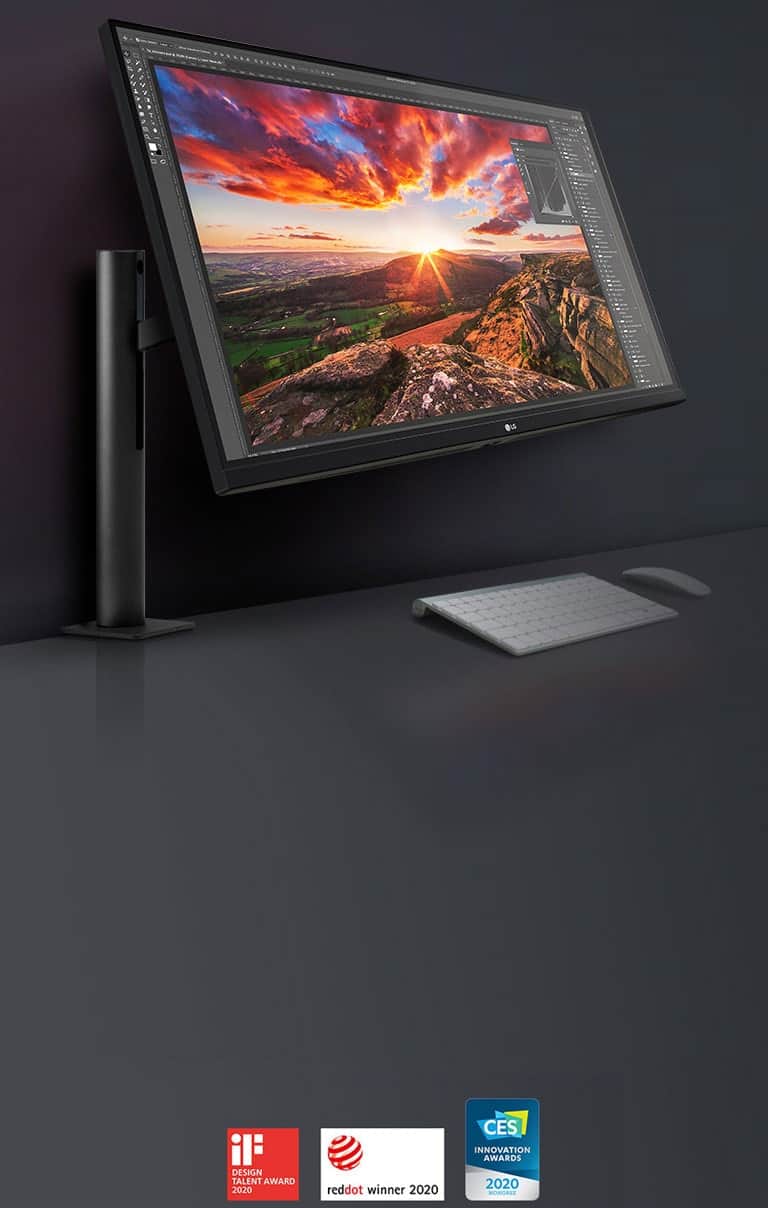 LG UltraFine™ Display Ergo: Zaprojektowany pod kątem Twoich potrzeb